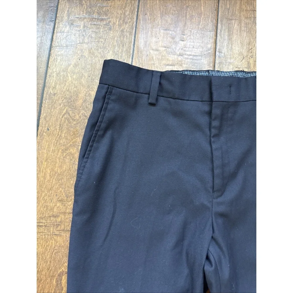Lauren Ralph Lauren Boys Size 10 25x24.5 Navy Blue Flat Front Dress Pants‎